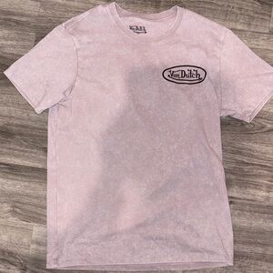 Von Dutch NWT Men's Light Pink/Purple Short Sleeve Tee